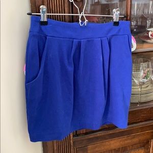 Forever 21 blue mini skirt